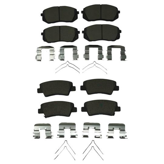 KPP10940 Bremex Front and Rear Ceramic Brake Pad Kit Bremex Canada
