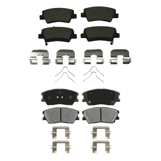 KPP10950 Bremex Front and Rear Ceramic Brake Pad Kit Bremex Canada