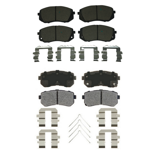 KPP10960 Bremex Front and Rear Ceramic Brake Pad Kit Bremex Canada
