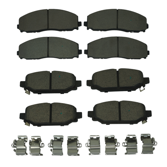KPP10980 Bremex Front and Rear Ceramic Brake Pad Kit Bremex Canada