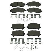 Load image into Gallery viewer, KPP10990 Bremex Front and Rear Ceramic Brake Pad Kit Bremex Canada