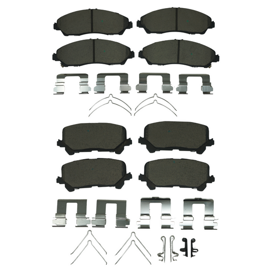 KPP10990 Bremex Front and Rear Ceramic Brake Pad Kit Bremex Canada