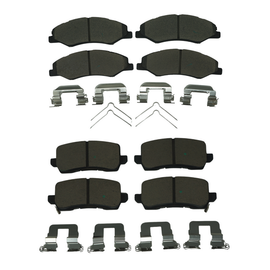 KPP11010 Bremex Front and Rear Ceramic Brake Pad Kit Bremex Canada