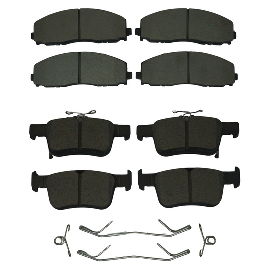 KPP11030 Bremex Front and Rear Ceramic Brake Pad Kit Bremex Canada