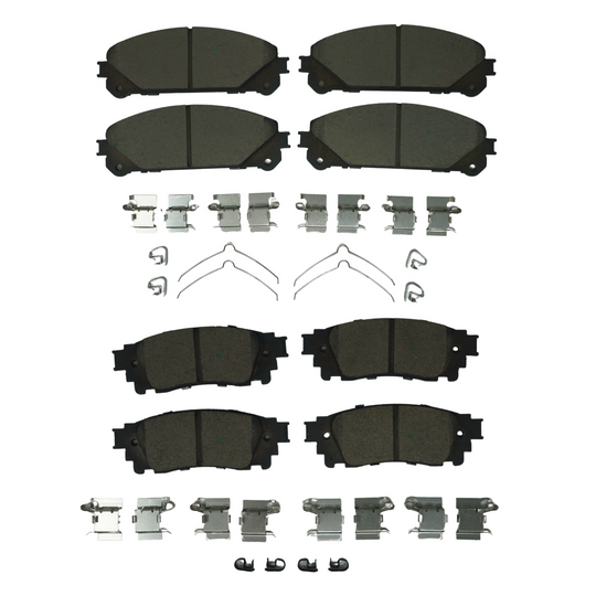 KPP11090 Bremex Front and Rear Ceramic Brake Pad Kit Bremex Canada