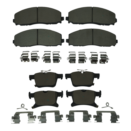 KPP11100 Bremex Front and Rear Ceramic Brake Pad Kit Bremex Canada