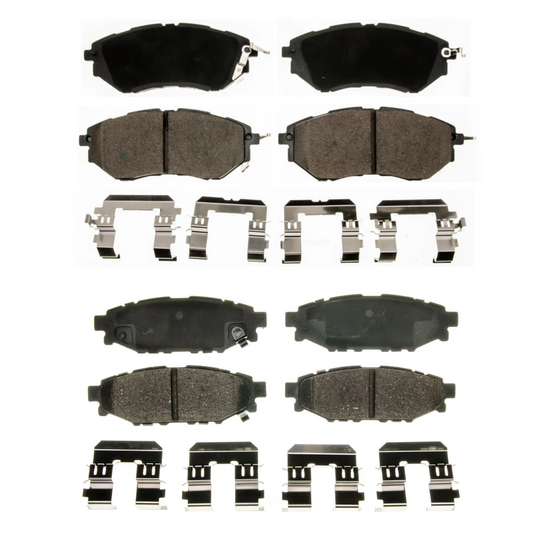 KPP11110 Bremex Front and Rear Ceramic Brake Pad Kit Bremex Canada