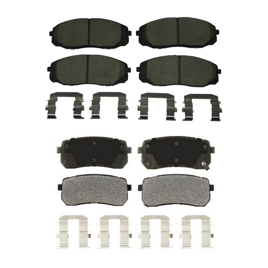 KPP11170 Bremex Front and Rear Ceramic Brake Pad Kit Bremex Canada
