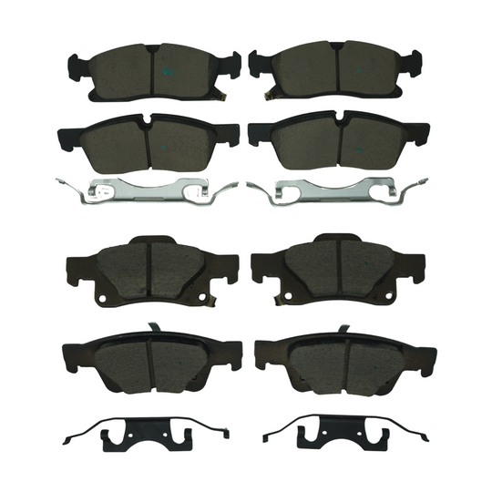KPP11190 Bremex Front and Rear Ceramic Brake Pad Kit Bremex Canada