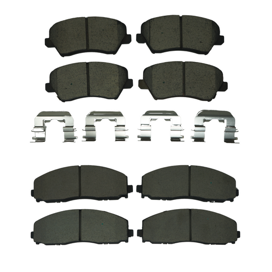 KPP11200 Bremex Front and Rear Ceramic Brake Pad Kit Bremex Canada