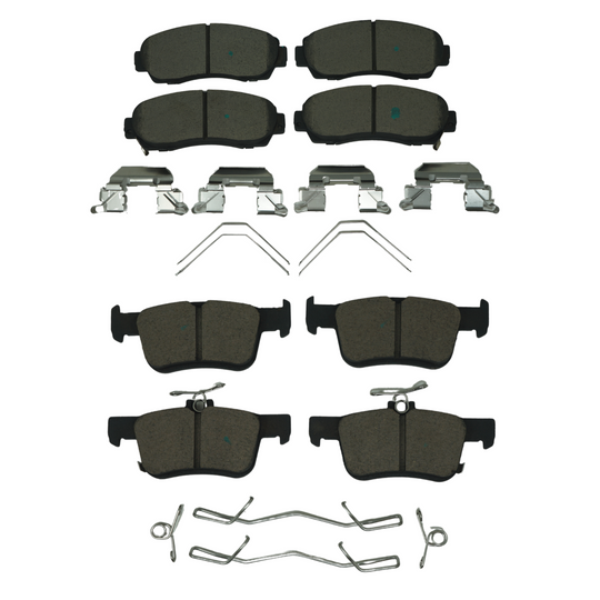 KPP11220 Bremex Front and Rear Ceramic Brake Pad Kit Bremex Canada