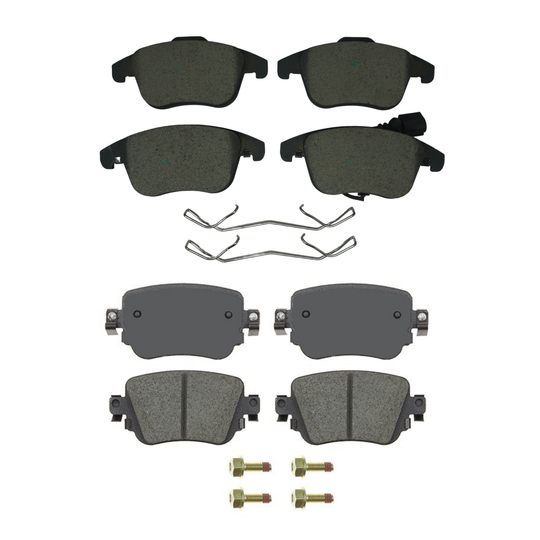 KPP11230 Bremex Front and Rear Ceramic Brake Pad Kit Bremex Canada