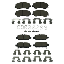 Charger l'image dans la galerie, KPP11260 Bremex Front and Rear Ceramic Brake Pad Kit Bremex Canada