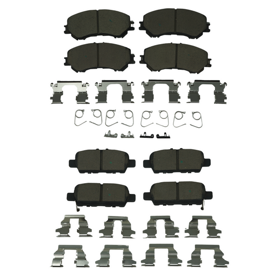 KPP11260 Bremex Front and Rear Ceramic Brake Pad Kit Bremex Canada