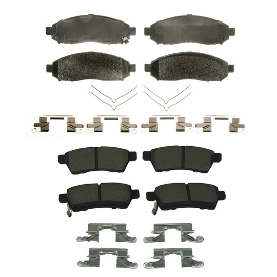 KPP11270 Bremex Front and Rear Ceramic Brake Pad Kit Bremex Canada
