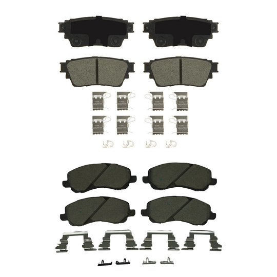 KPP11280 Bremex Front and Rear Ceramic Brake Pad Kit Bremex Canada