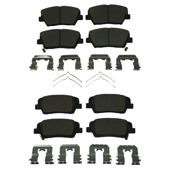 KPP11320 Bremex Front and Rear Ceramic Brake Pad Kit Bremex Canada