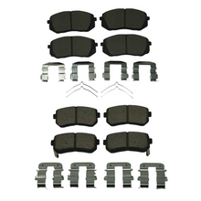 Load image into Gallery viewer, KPP11340 Bremex Front and Rear Ceramic Brake Pad Kit Bremex Canada