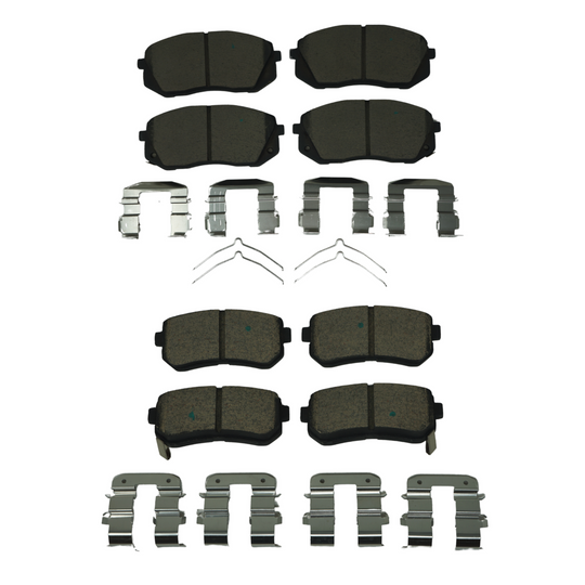 KPP11340 Bremex Front and Rear Ceramic Brake Pad Kit Bremex Canada