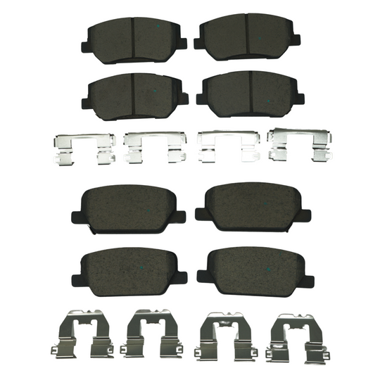 KPP11370 Bremex Front and Rear Ceramic Brake Pad Kit Bremex Canada