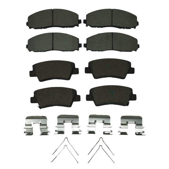 KPP11380 Bremex Front and Rear Ceramic Brake Pad Kit Bremex Canada