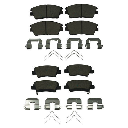 KPP11390 Bremex Front and Rear Ceramic Brake Pad Kit Bremex Canada