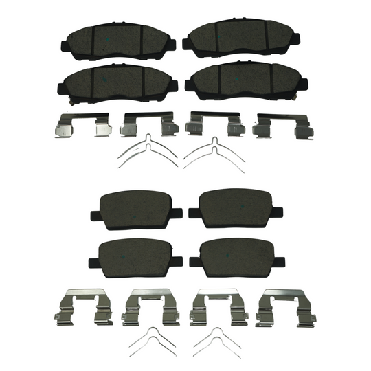 KPP11410 Bremex Front and Rear Ceramic Brake Pad Kit Bremex Canada