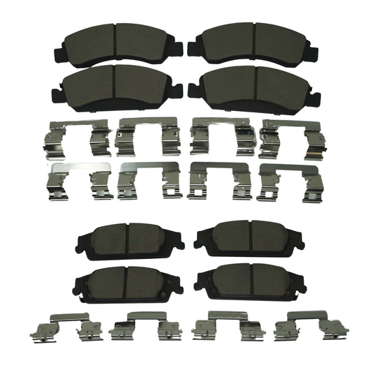 KPP11430 Bremex Front and Rear Ceramic Brake Pad Kit Bremex Canada