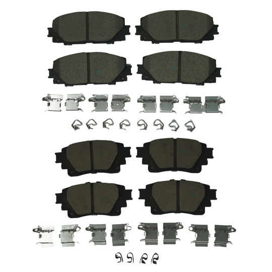 KPP11440 Bremex Front and Rear Ceramic Brake Pad Kit Bremex Canada