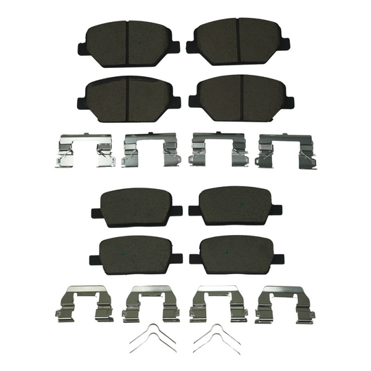 KPP11470 Bremex Front and Rear Ceramic Brake Pad Kit Bremex Canada
