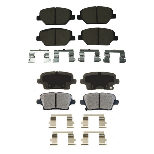 KPP11480 Bremex Front and Rear Ceramic Brake Pad Kit Bremex Canada