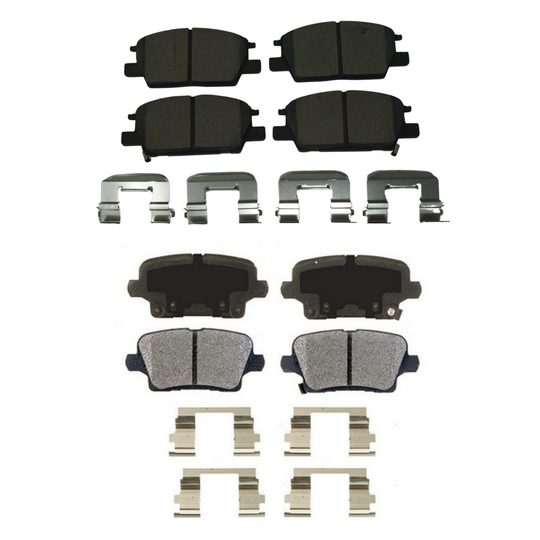 KPP11490 Bremex Front and Rear Ceramic Brake Pad Kit Bremex Canada