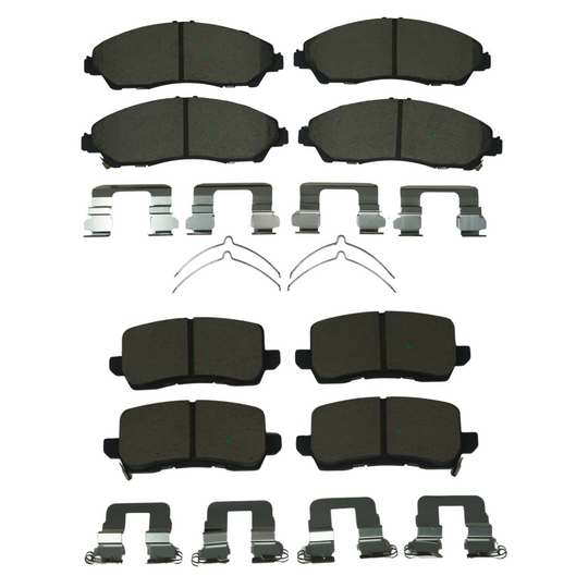 KPP11510 Bremex Front and Rear Ceramic Brake Pad Kit Bremex Canada