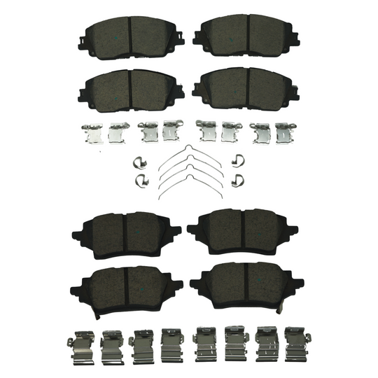 KPP11520 Bremex Front and Rear Ceramic Brake Pad Kit Bremex Canada