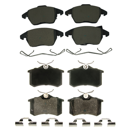 KPP11530 Bremex Front and Rear Ceramic Brake Pad Kit Bremex Canada