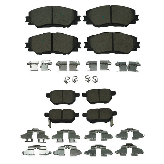 KPP11550 Bremex Front and Rear Ceramic Brake Pad Kit Bremex Canada