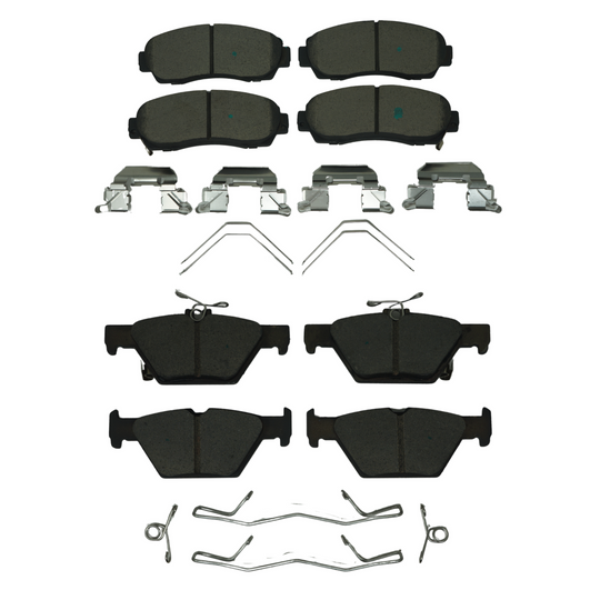 KPP11570 Bremex Front and Rear Ceramic Brake Pad Kit Bremex Canada