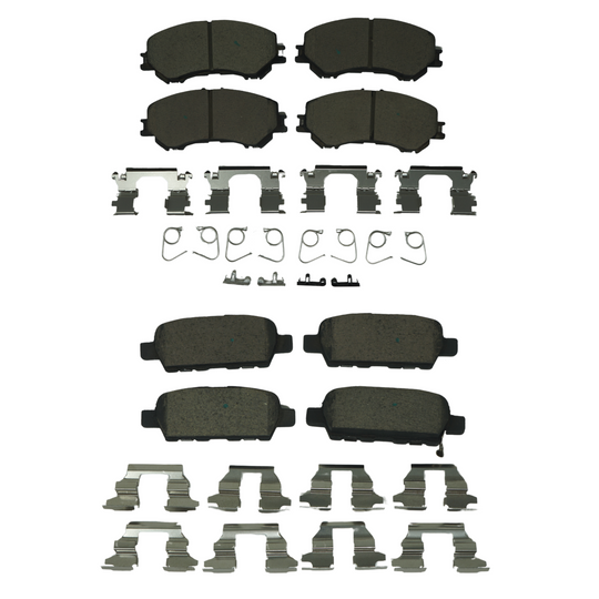 KPP11600 Bremex Front and Rear Ceramic Brake Pad Kit Bremex Canada