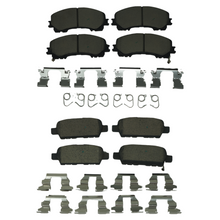 Load image into Gallery viewer, KPP11620 Bremex Front and Rear Ceramic Brake Pad Kit Bremex Canada