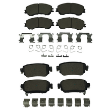 Load image into Gallery viewer, KPP11630 Bremex Front and Rear Ceramic Brake Pad Kit Bremex Canada
