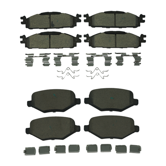KPP11650 Bremex Front and Rear Ceramic Brake Pad Kit Bremex Canada