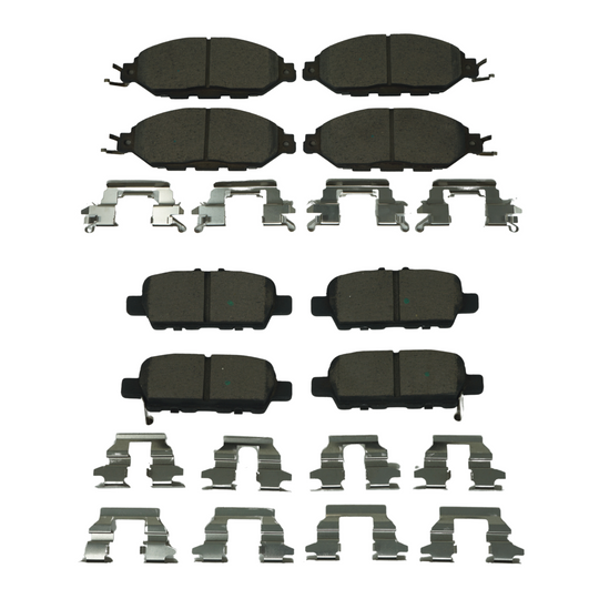KPP11670 Bremex Front and Rear Ceramic Brake Pad Kit Bremex Canada