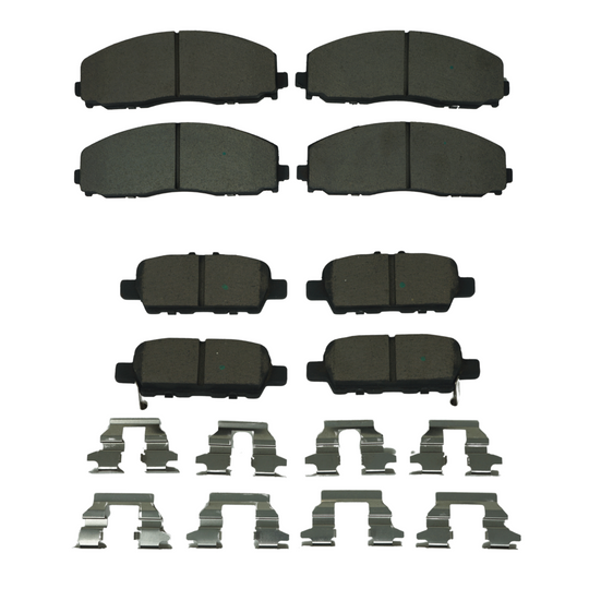 KPP11680 Bremex Front and Rear Ceramic Brake Pad Kit Bremex Canada