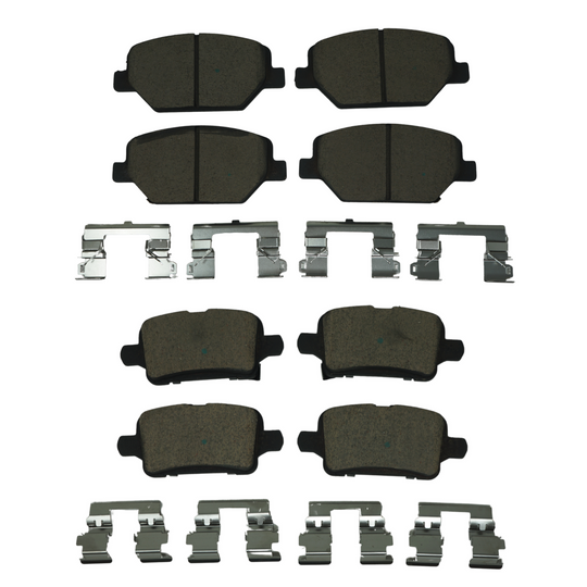 KPP11690 Bremex Front and Rear Ceramic Brake Pad Kit Bremex Canada