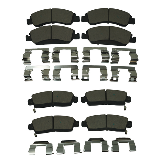 KPP11740 Bremex Front and Rear Ceramic Brake Pad Kit Bremex Canada