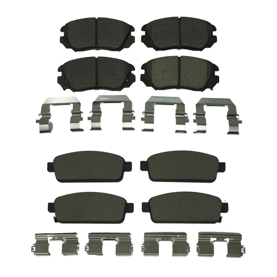 KPP11750 Bremex Front and Rear Ceramic Brake Pad Kit Bremex Canada