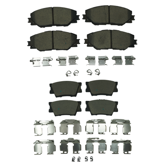 KPP11790 Bremex Front and Rear Ceramic Brake Pad Kit Bremex Canada