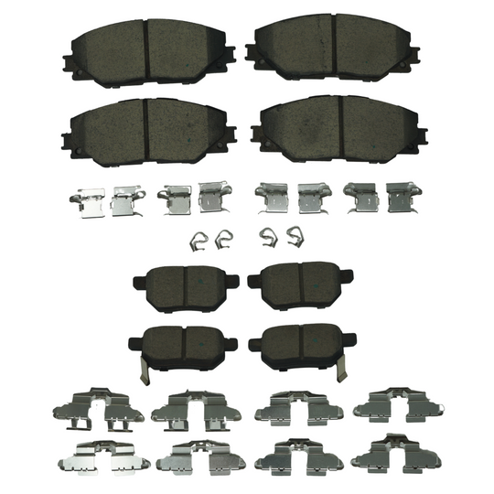 KPP11810 Bremex Front and Rear Ceramic Brake Pad Kit Bremex Canada