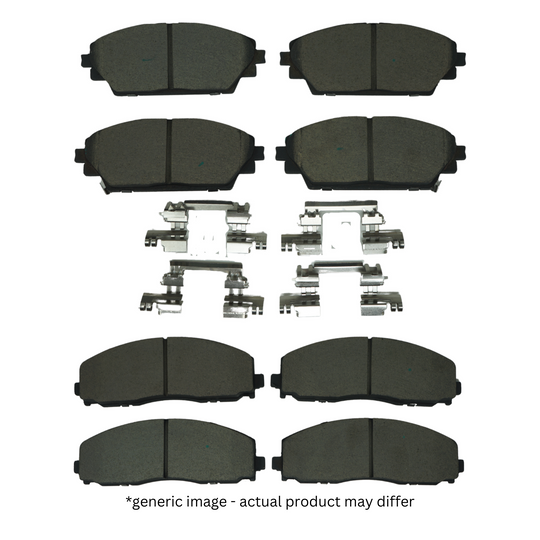 KPP11830 Bremex Front and Rear Ceramic Brake Pad Kit Bremex Canada