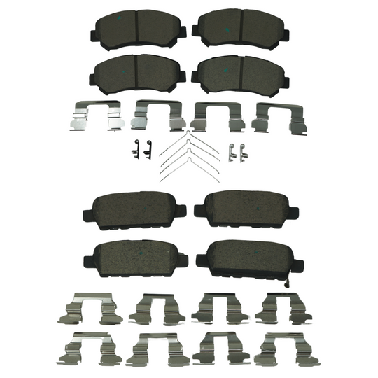 KPP11850 Bremex Front and Rear Ceramic Brake Pad Kit Bremex Canada